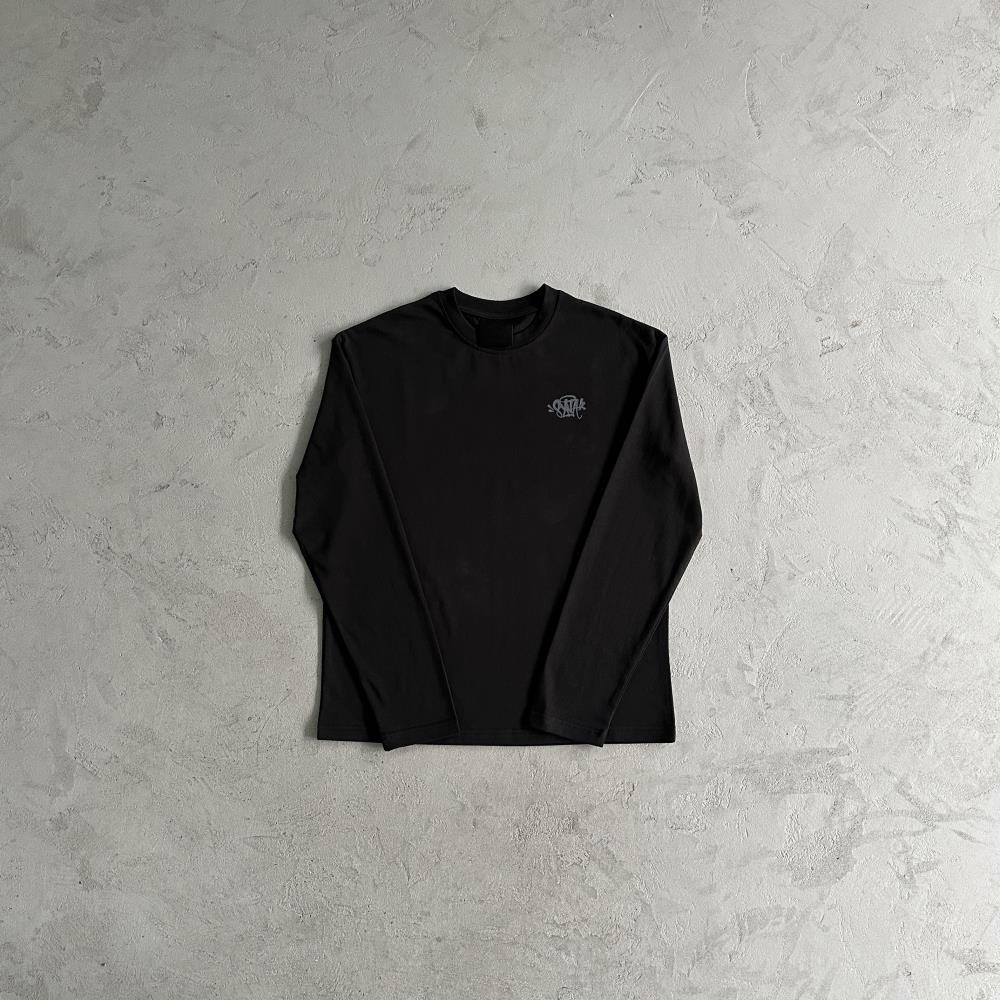 Syna Long Sleeve - Black/Grey Ironleague