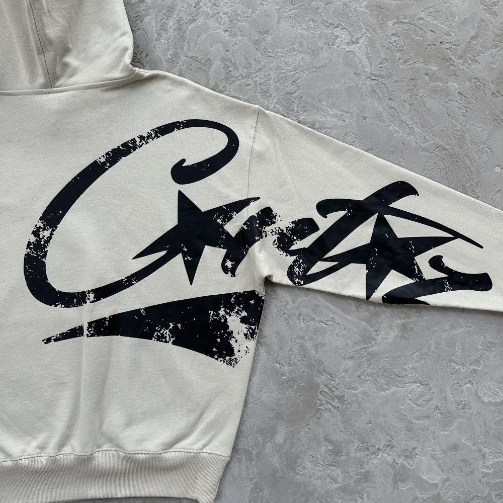 Corteiz Woosh Open Hem Set - Cream Ironleague