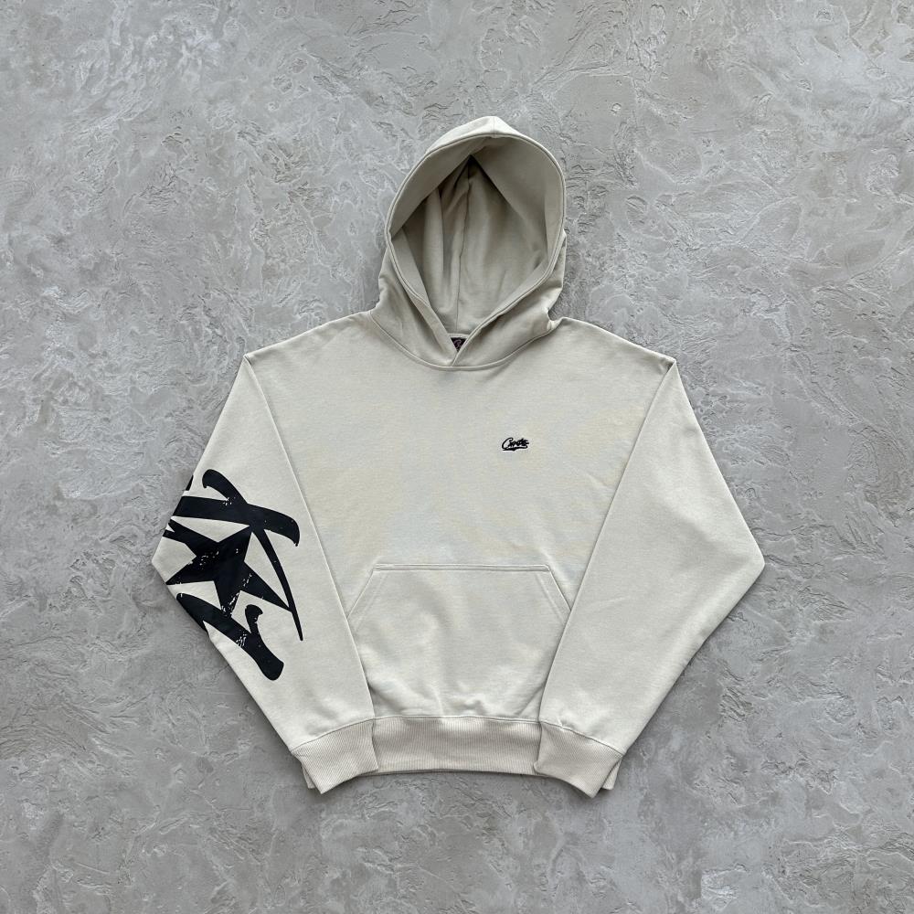 Corteiz Woosh Open Hem Set - Cream Ironleague
