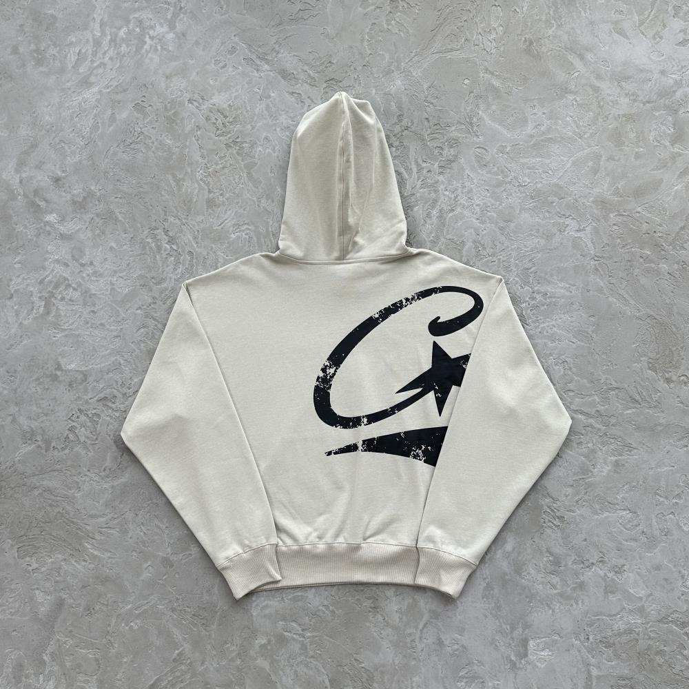 Corteiz Woosh Open Hem Set - Cream Ironleague