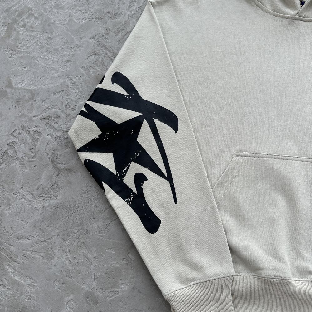 Corteiz Woosh Open Hem Set - Cream Ironleague