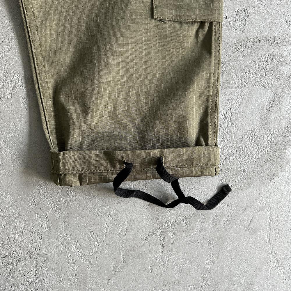 Corteiz Logo Patch Cargo Pants - Military Green Ironleague