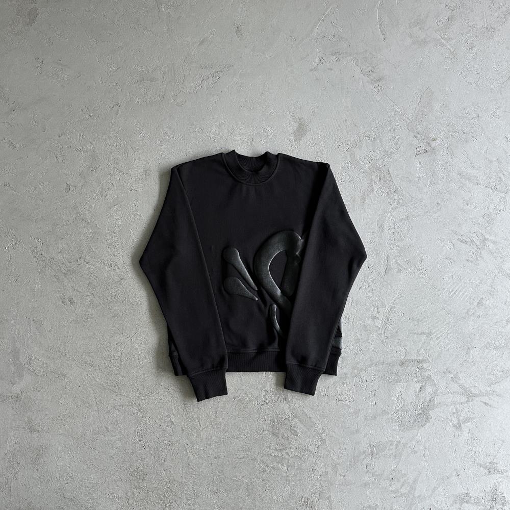 Syna Round Neck Set - Black Ironleague