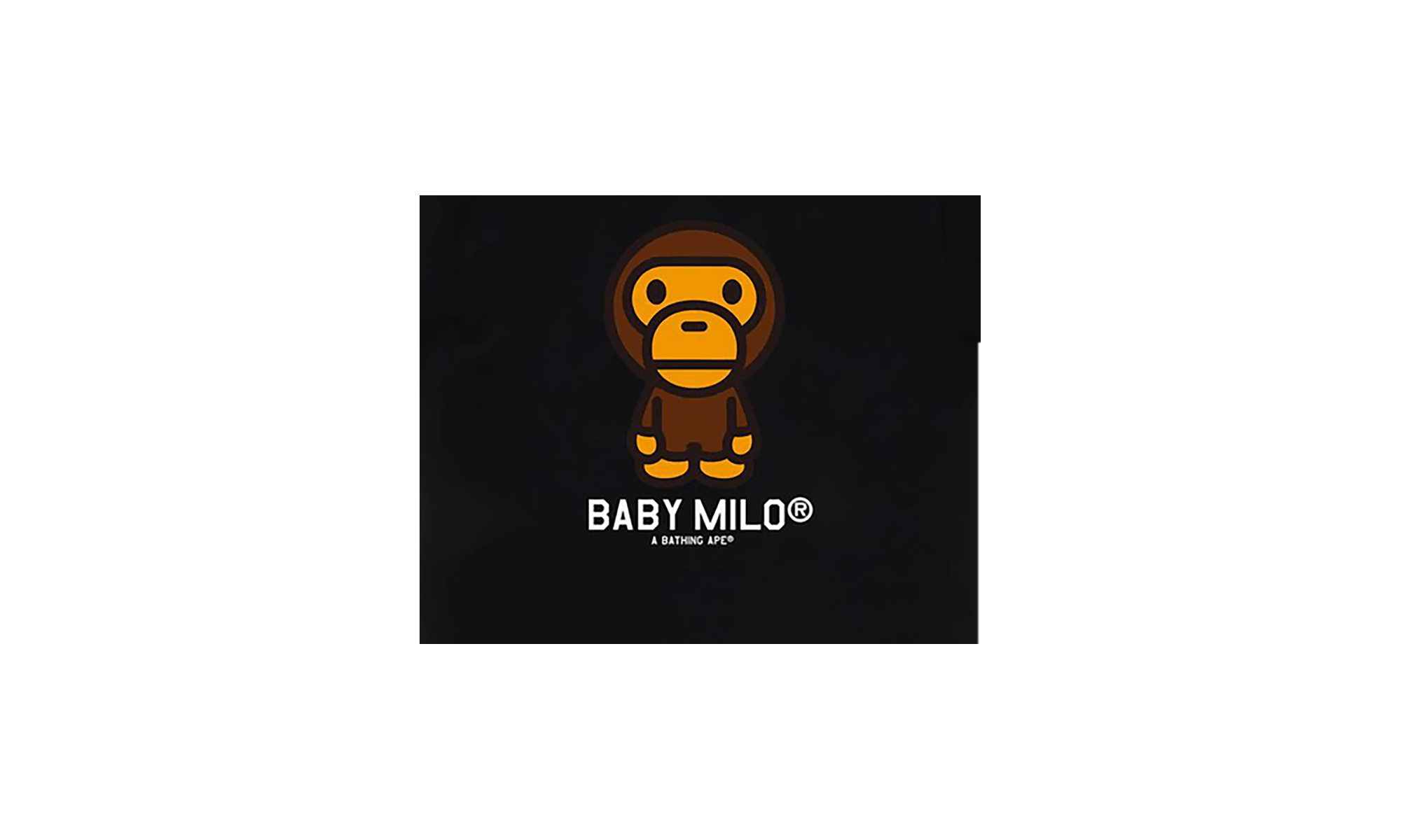 BAPE Baby Milo Tee Black 2K30 110 001 BLACK