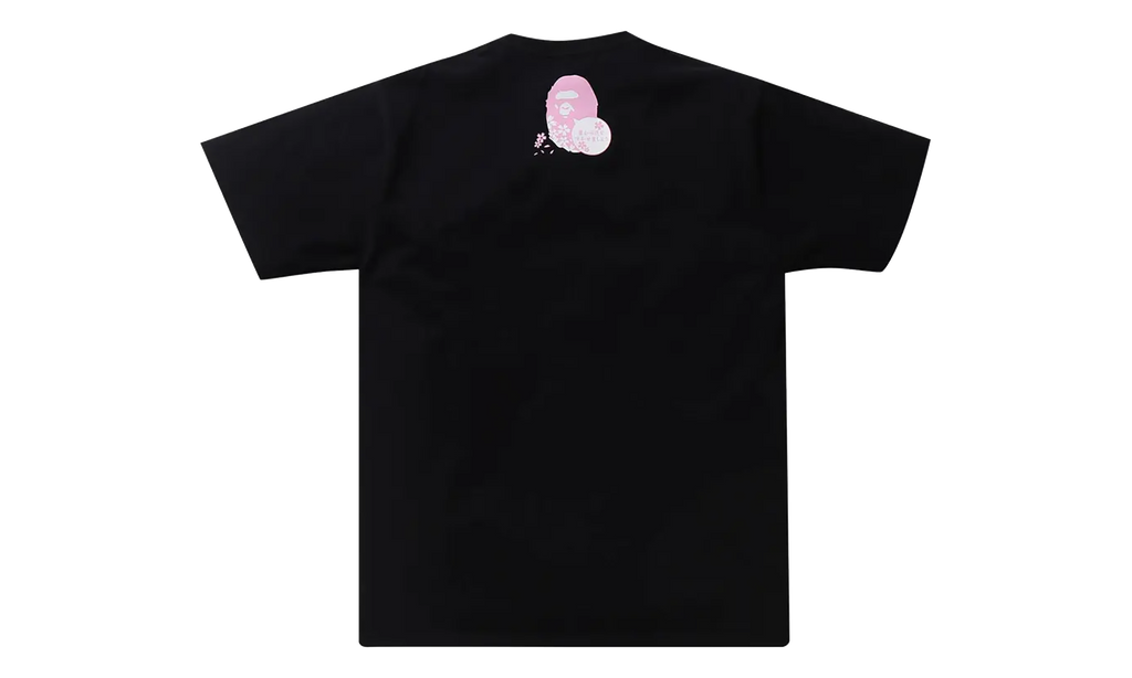BAPE Sakura Tee Black 1K22 110 036 BLACK