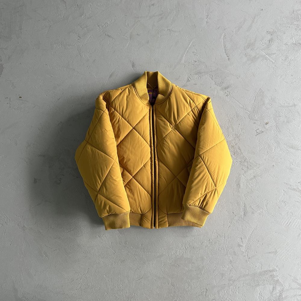 Corteiz Olde English Bomber Jacket - Yellow Ironleague