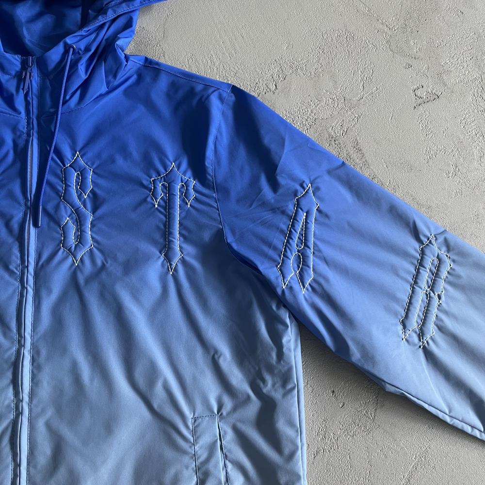 Trapstar Outline Arch Windbreaker - Sky Blue Ironleague
