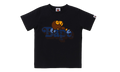 BAPE BAPE Color Camo Milo On Bape Tee Black Blue BAPE016