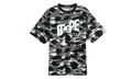 BAPE Screen Camo Sta Logo Tee Black 1M30109304 BLK
