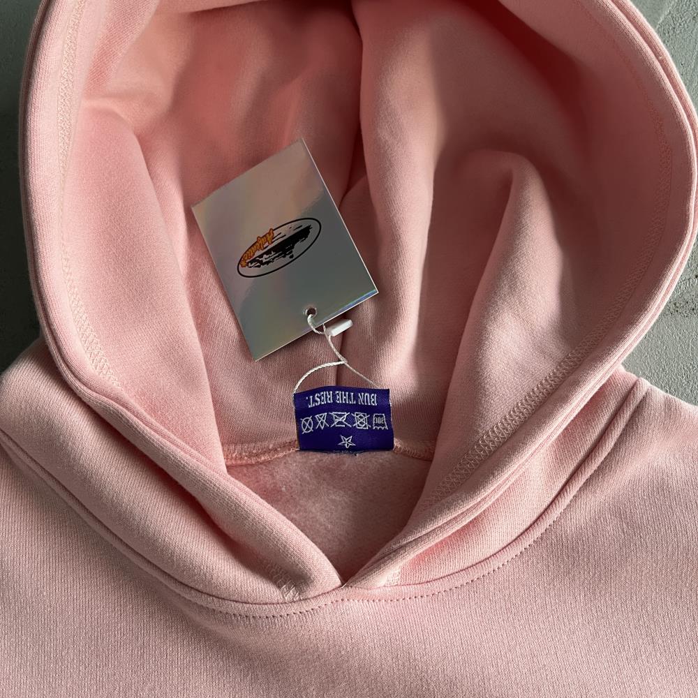 Corteiz Crewneck Set - Pink Ironleague
