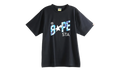 BAPE ABC Camo Bape Sta Logo Tee Black 1L80110008 BK9