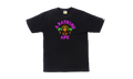BAPE Milo College Summer Tee Black BAPE SS18 106