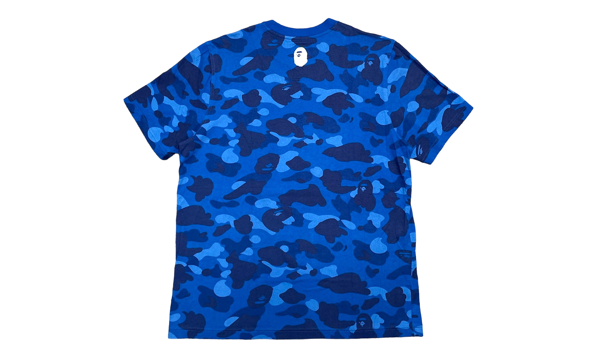 BAPE BAPE x Adidas Adicolor Short Sleeve T-Shirt Blue Camo BAASSTSB