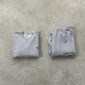 Corteiz Hmp Stencil Crewneck Set - Grey Ironleague