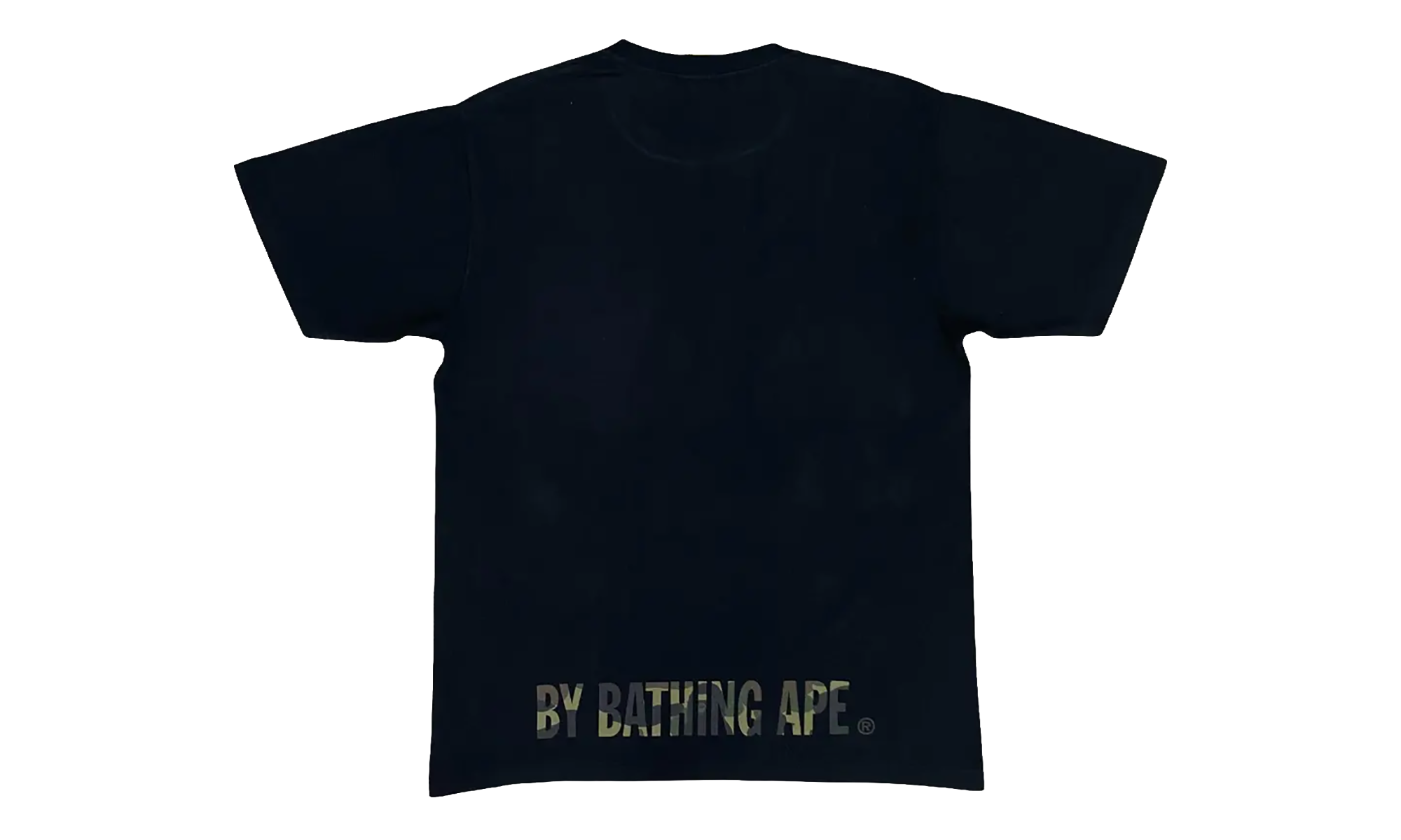 BAPE 1st Camo Ape Face Sta Tee Black Green 1I30 110 011 BLACK GREEN
