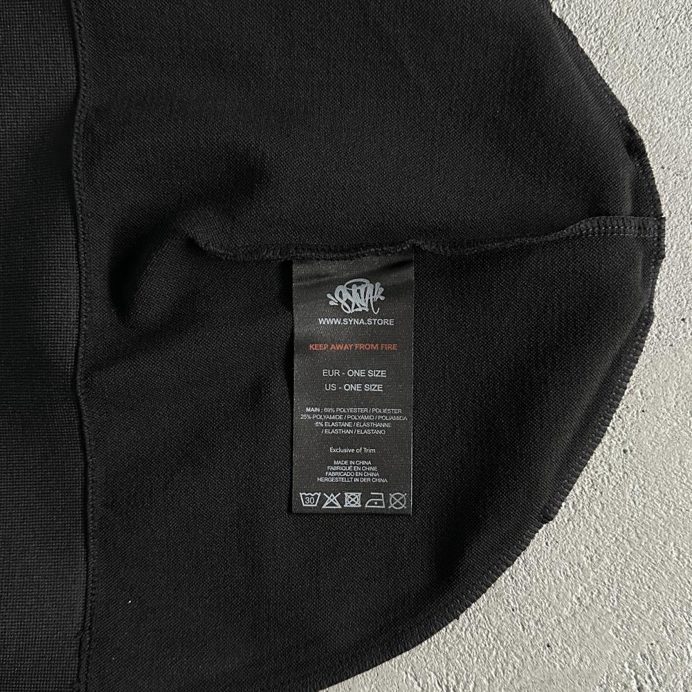Syna Skull Cap - Black/Red Ironleague
