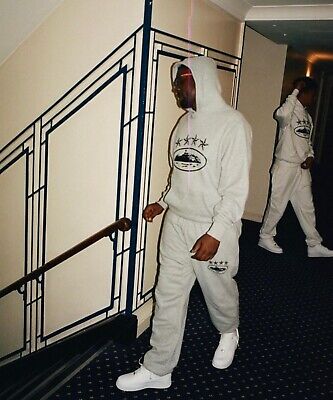Corteiz 5 Starz Alcatraz Tracksuit - Grey Ironleague