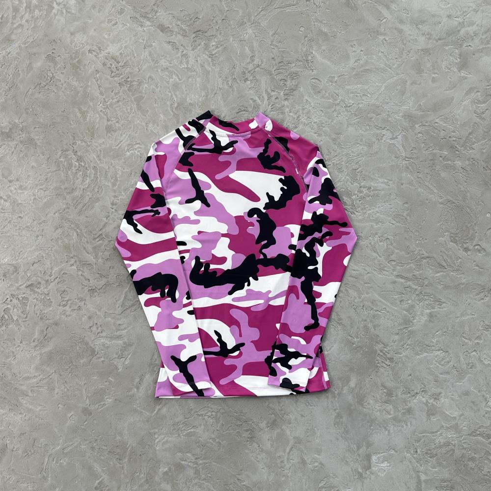 Corteiz Litework Compression Top - Camo Ironleague