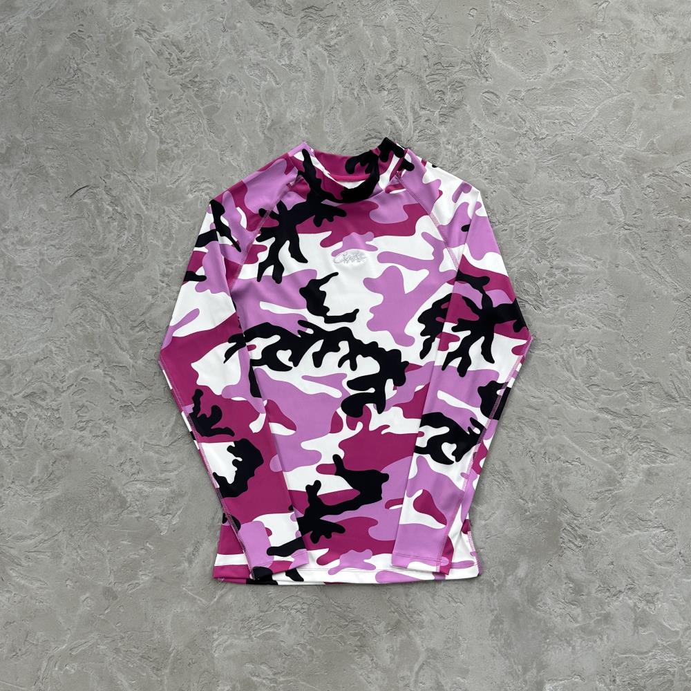 Corteiz Litework Compression Top - Camo Ironleague