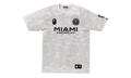 BAPE BAPE x Inter Miami CF Camo Tee White 1J73 109 901 WHITE