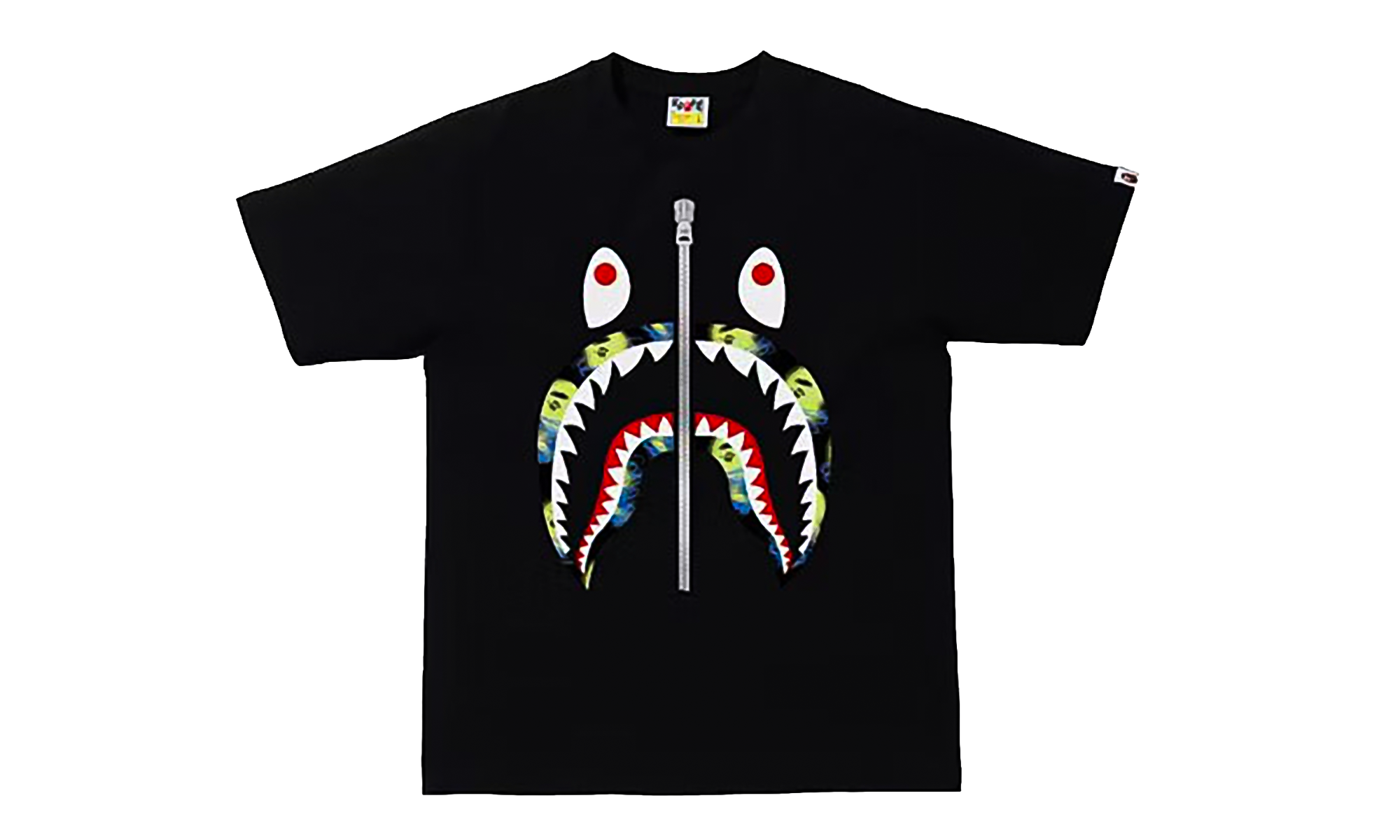 BAPE Storm Shark Tee Black / Black BAPE006