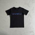 Trapstar Script Fade T-Shirt - Black/Blue Ironleague