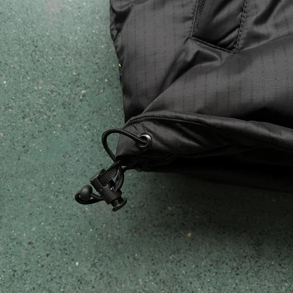 Trapstar Shooters Hooded Puffer -Black/Reflective Ironleague