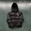 Trapstar Shooters Hooded Puffer -Black/Reflective Ironleague