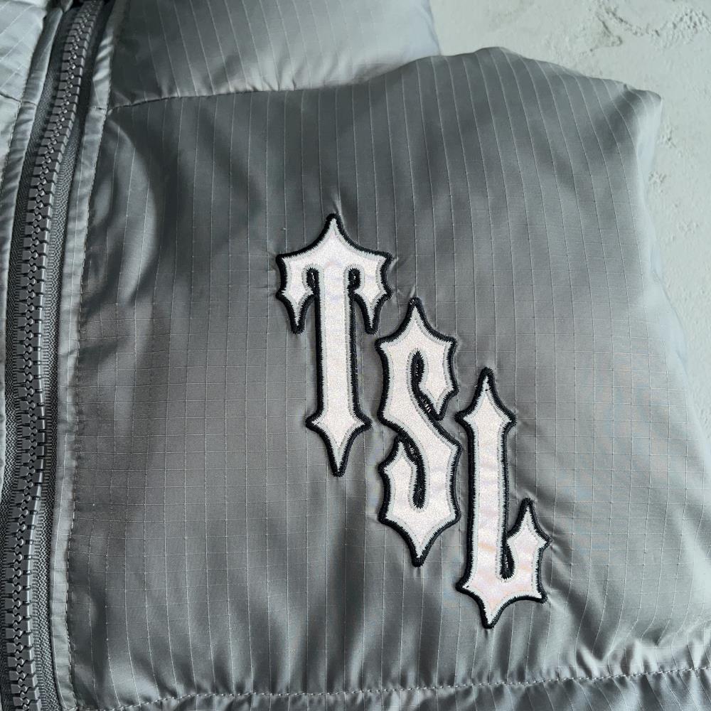 Trapstar Shooters Gilet - Grey/Reflective Ironleague