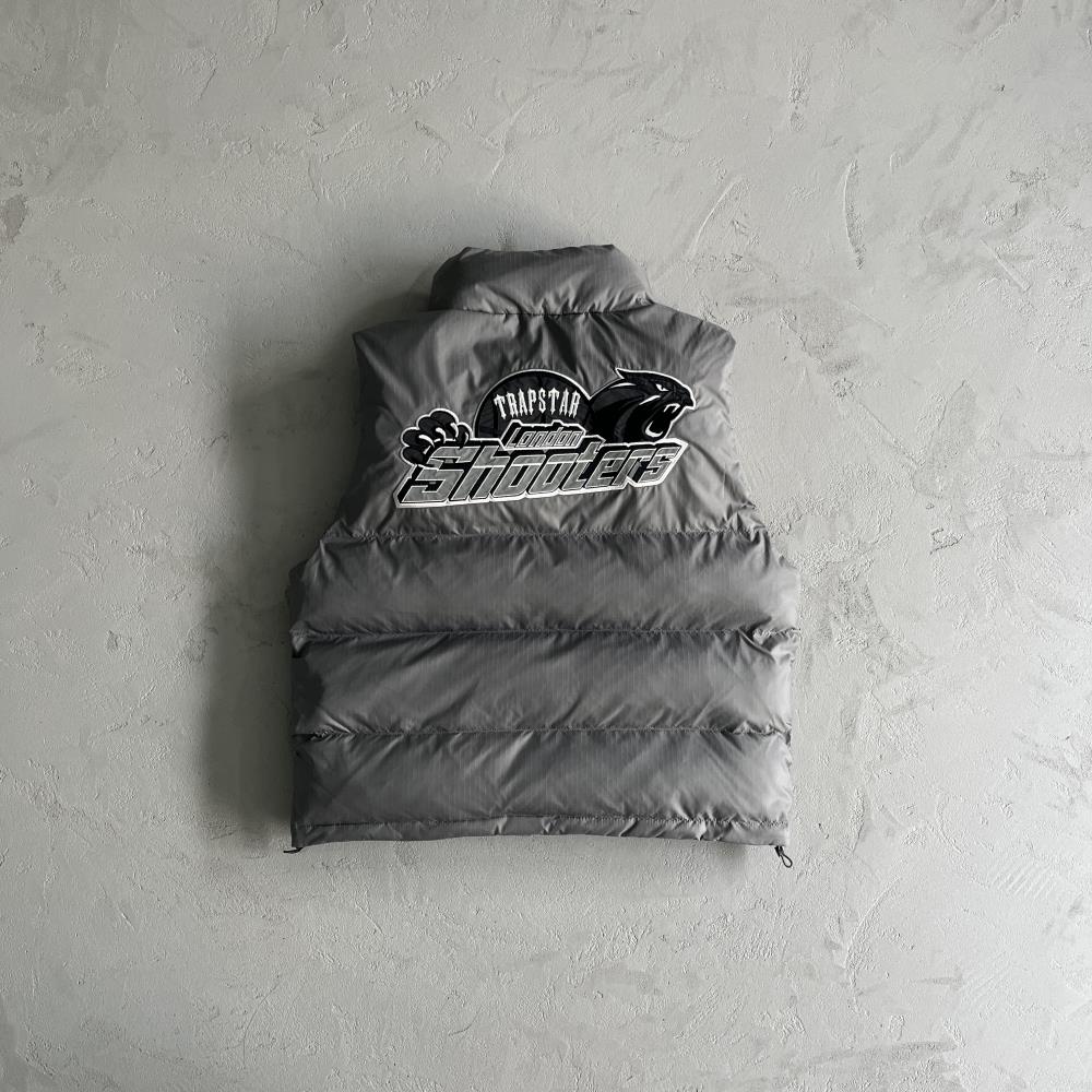 Trapstar Shooters Gilet - Grey/Reflective Ironleague