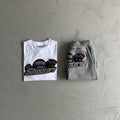 Trapstar Shooters Short Set - White/Grey Ironleague