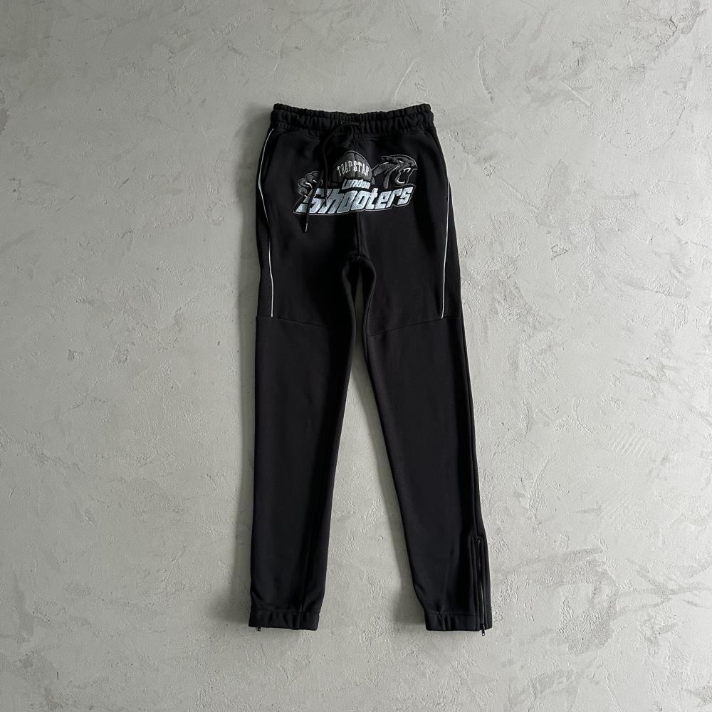 Trapstar Shooters Technical Tracksuit - Black/Blue Ironleague