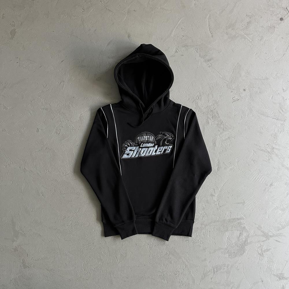 Trapstar Shooters Technical Tracksuit - Black/Blue Ironleague
