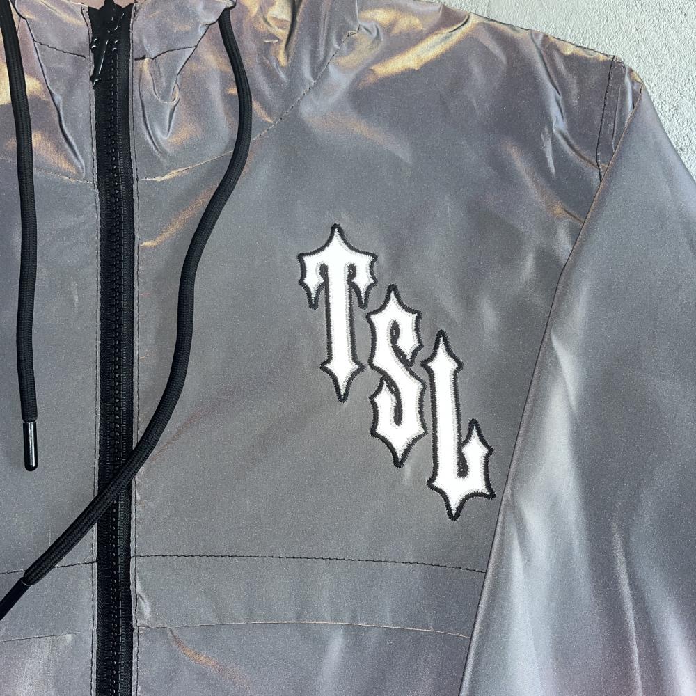 Trapstar Shooters Windbreaker - Black/Reflective Ironleague