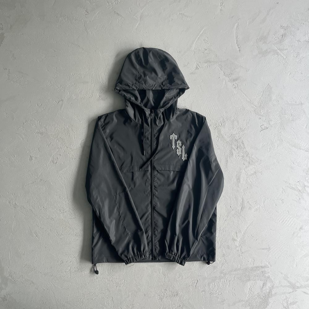 Trapstar Shooters Windbreaker - Black/Reflective Ironleague