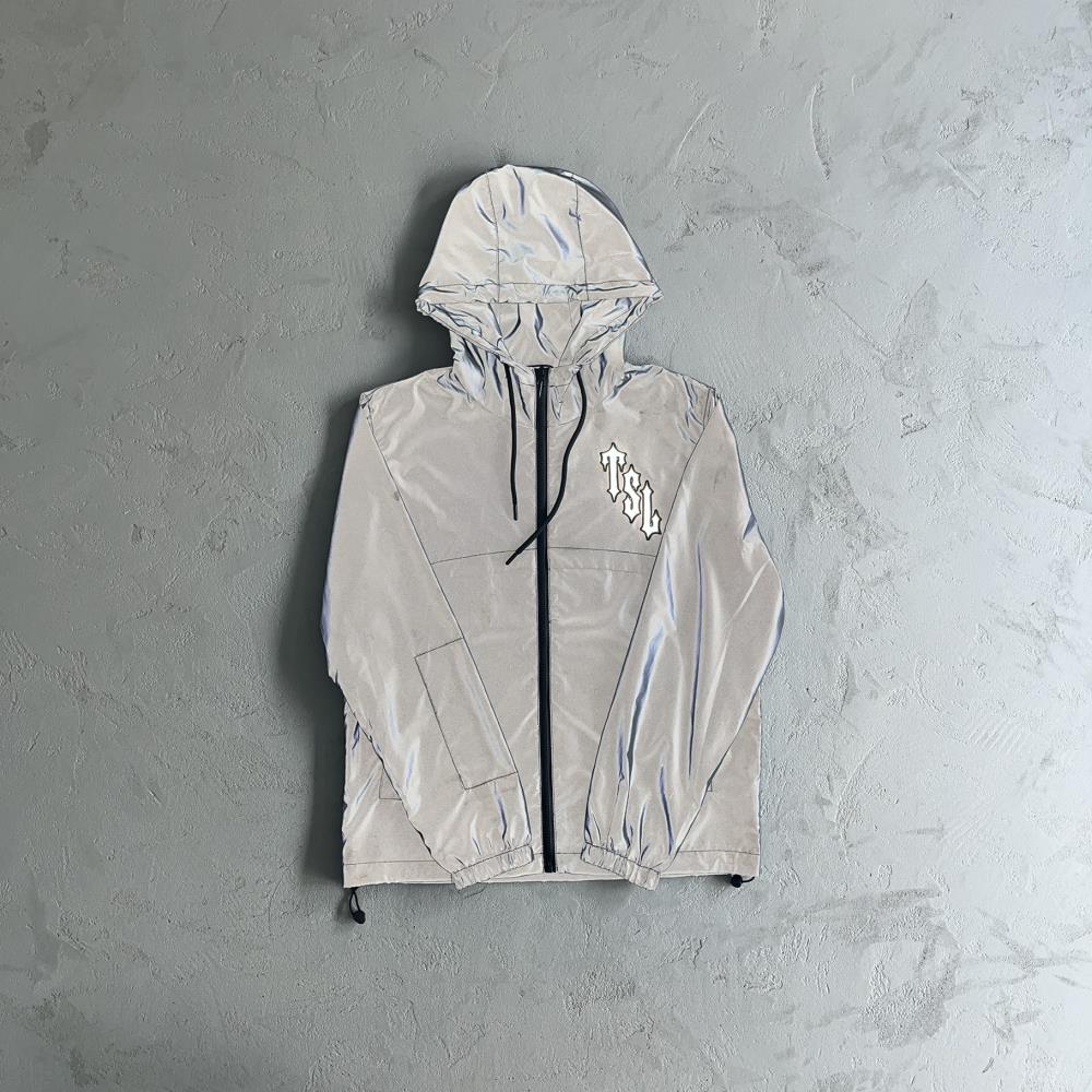 Trapstar Shooters Windbreaker - Black/Reflective Ironleague