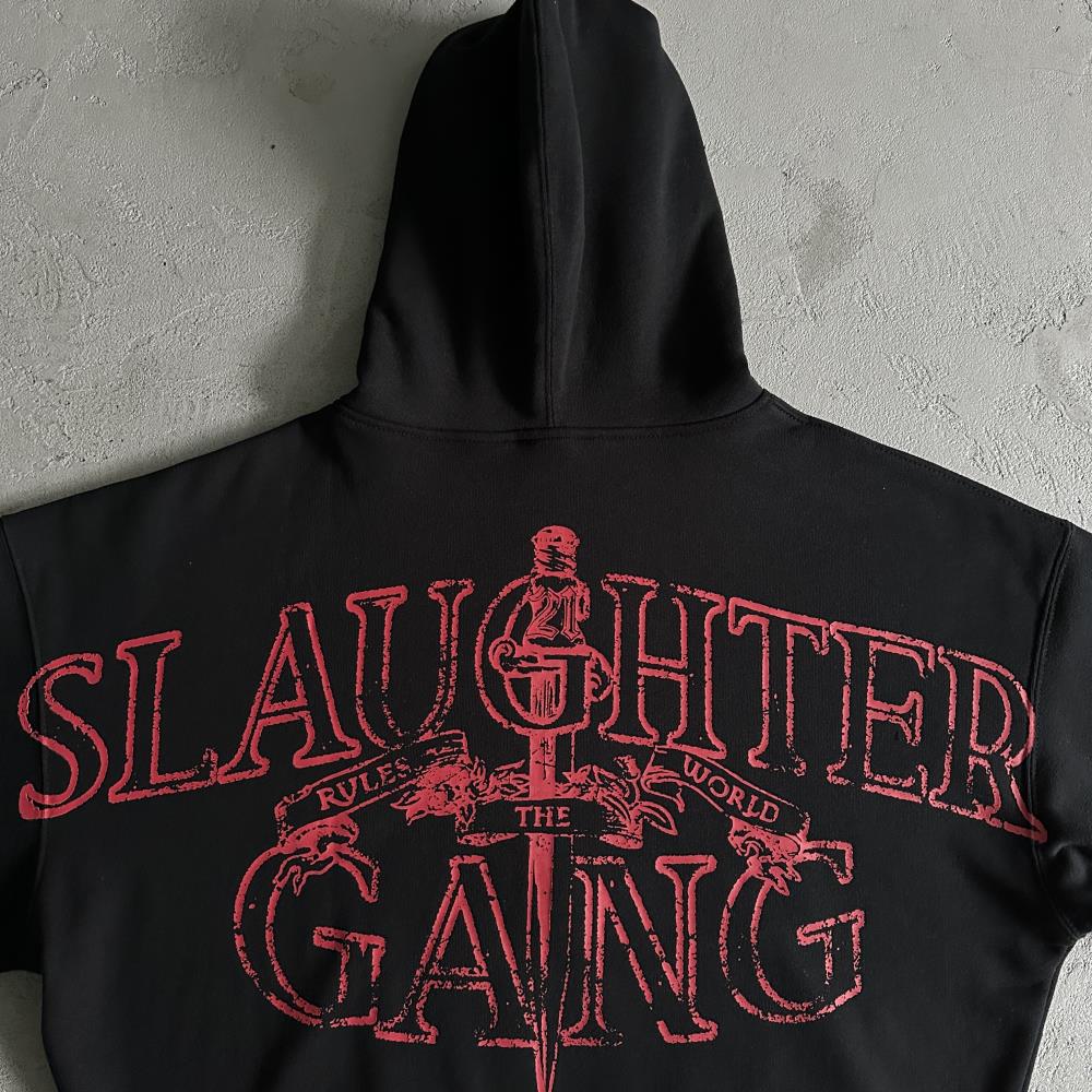 Corteiz Slaughter Gang Tracksuit - Black Ironleague