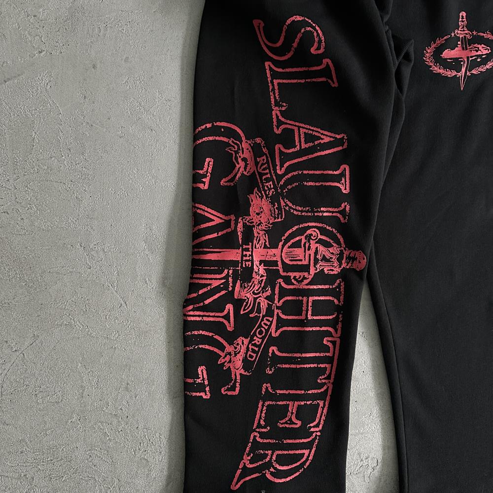 Corteiz Slaughter Gang Tracksuit - Black Ironleague