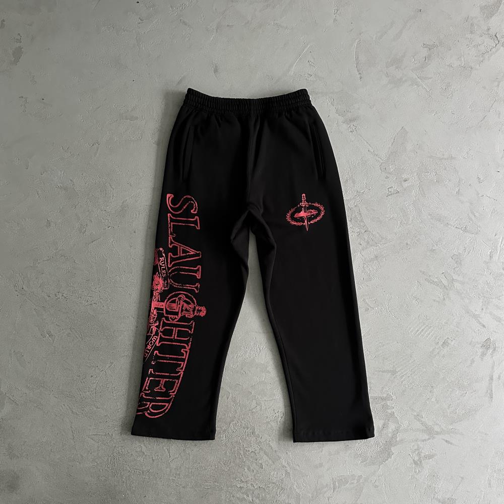 Corteiz Slaughter Gang Tracksuit - Black Ironleague