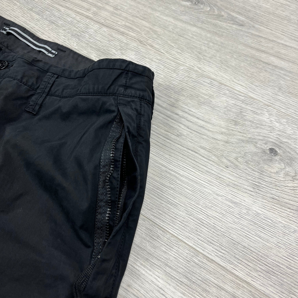 Stone Island Cargo Shorts - Black Ironleague