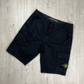 Stone Island Cargo Shorts - Black Ironleague