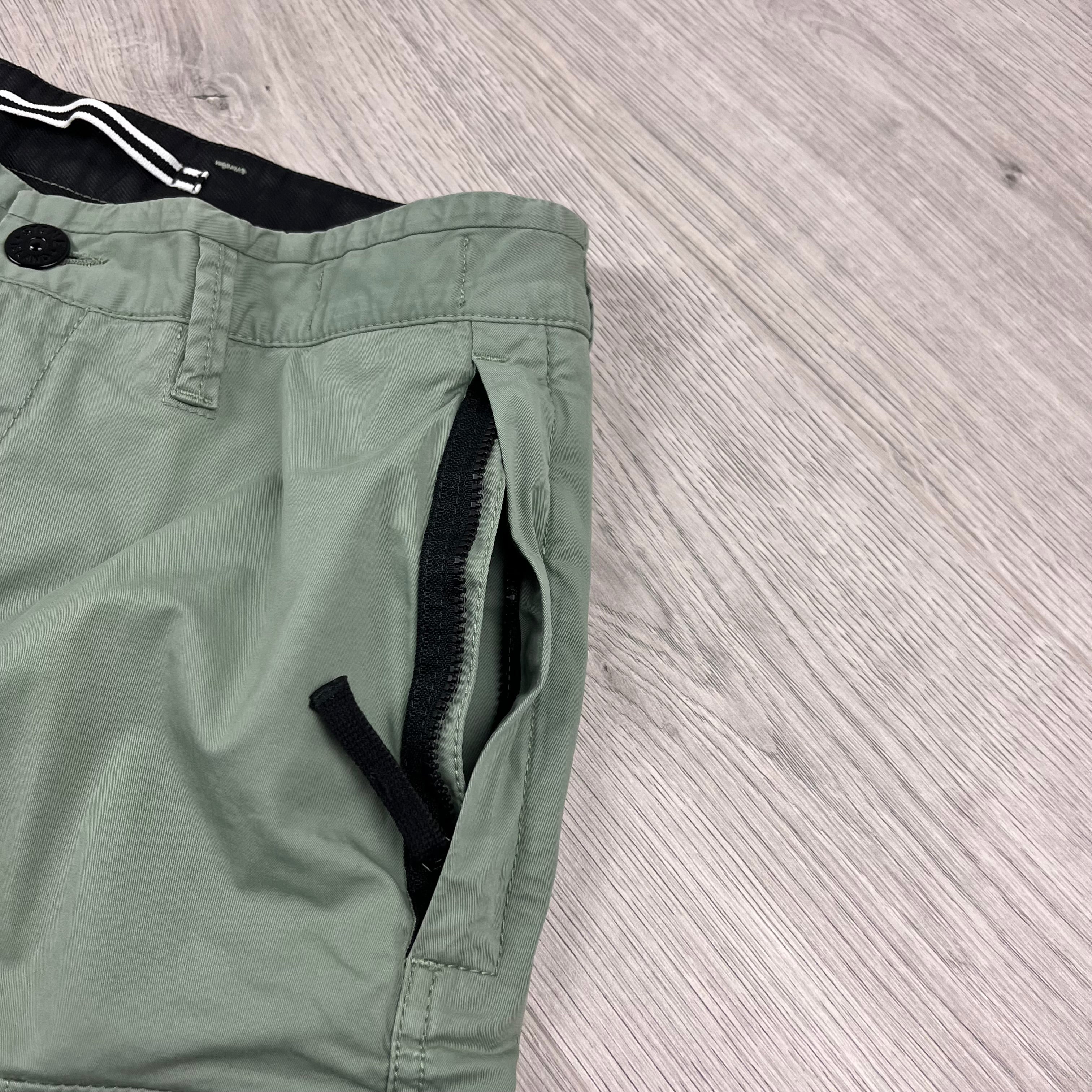 Stone Island Cargo Shorts - Sage Ironleague
