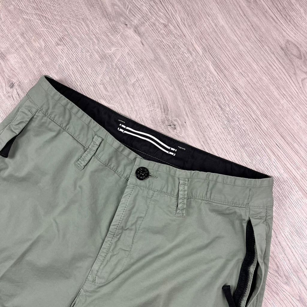 Stone Island Cargo Shorts - Sage Ironleague