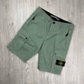 Stone Island Cargo Shorts - Sage Ironleague