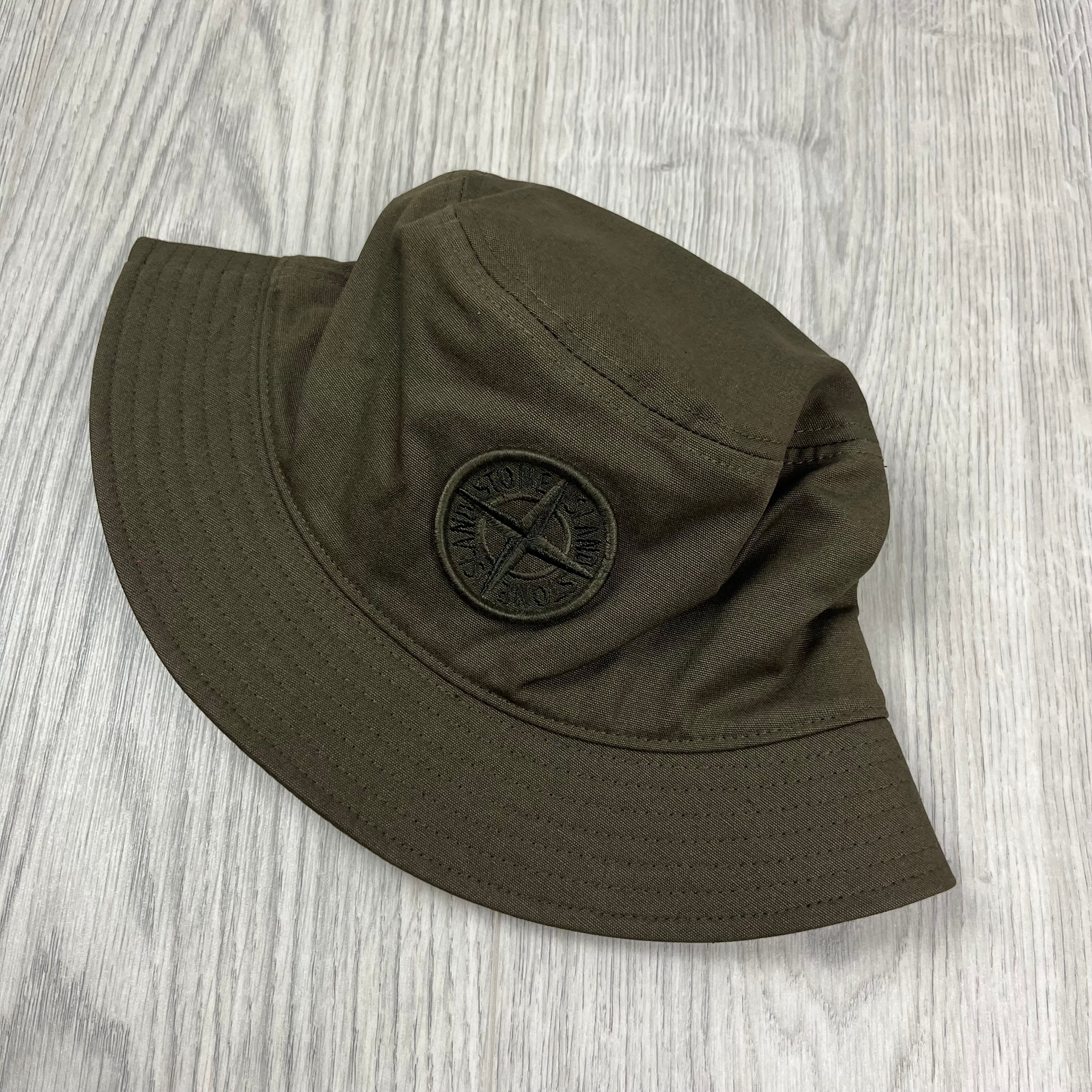 Stone Island Bucket Hat - Green Ironleague