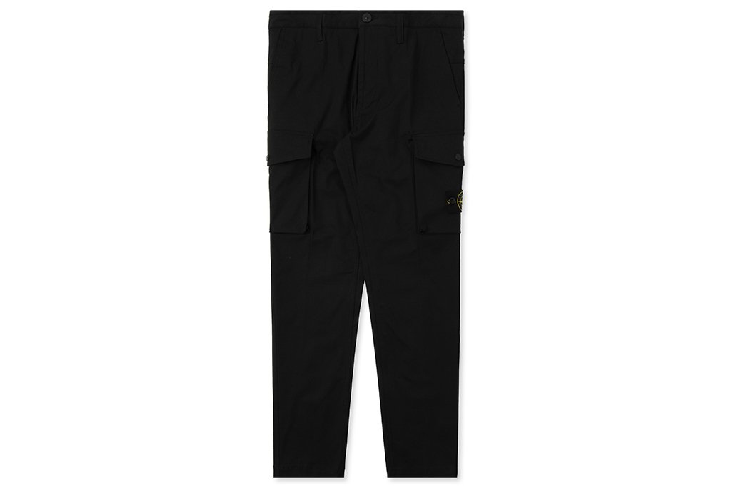 Stone Island Cargo Pants - Black