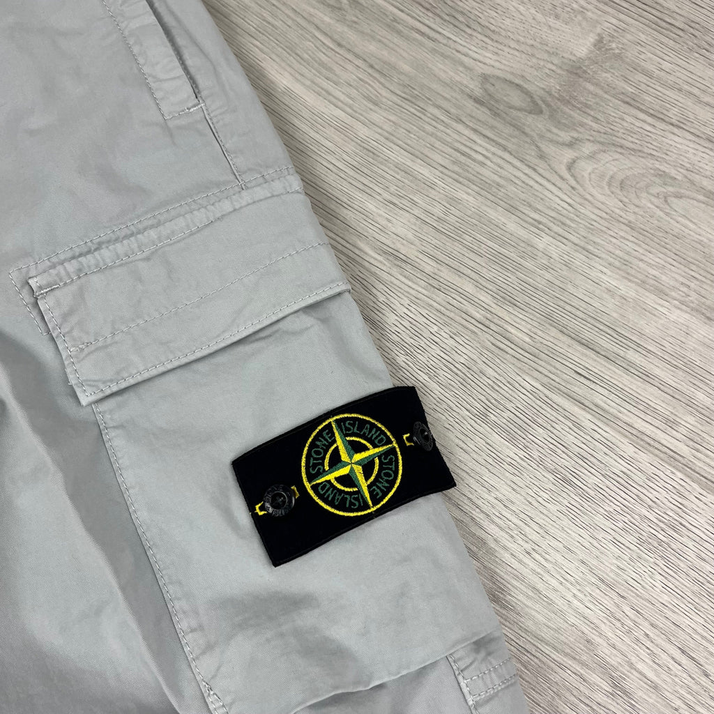 Stone Island Cargo Trousers - Grey Ironleague