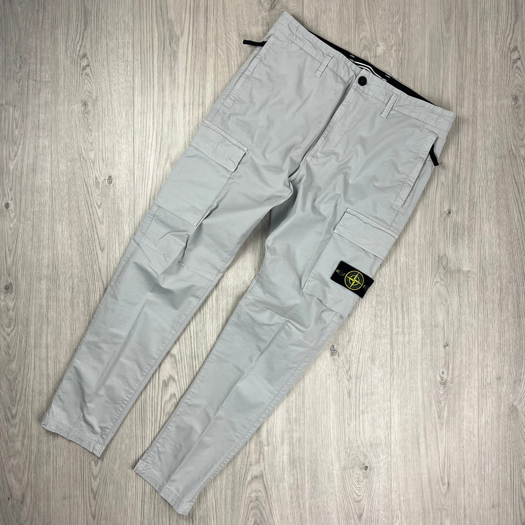 Stone Island Cargo Trousers - Grey Ironleague