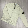 Stone Island Zip Overshirt - Sand Ironleague