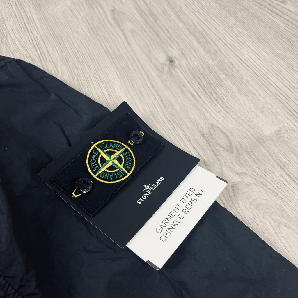 Stone Island Crinkle Reps NY Jacket - Black Ironleague